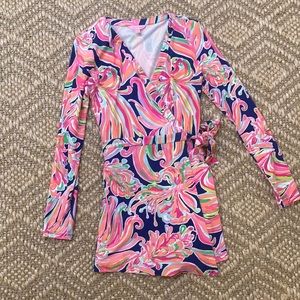 Lilly Pulitzer XS Women’s wrap front romper